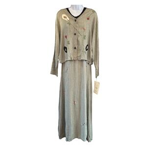 90s Bread Staley Gretzinger Dress Set Whimsigoth Cottagecore Lagenlook